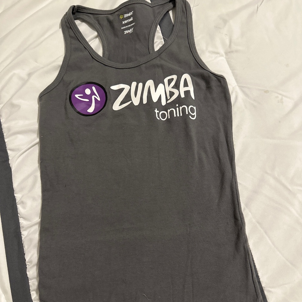 Zumba Toning Instructor Racerback NWOT Size XS